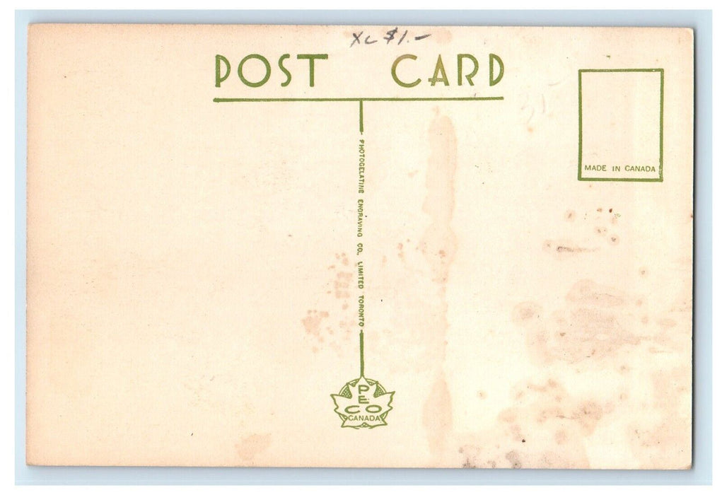 c1910's St. Michael's Church Belleville Ontario Canada Unposted Antique Postcard