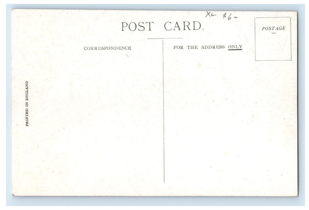 c1910 Ships and Boats Scene Cunard RMS Carmania Unposted Antique Postcard