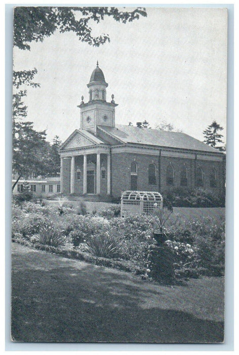 c1910 Chapel and Garden OES Home & Infirmary Oriskany New York NY Postcard