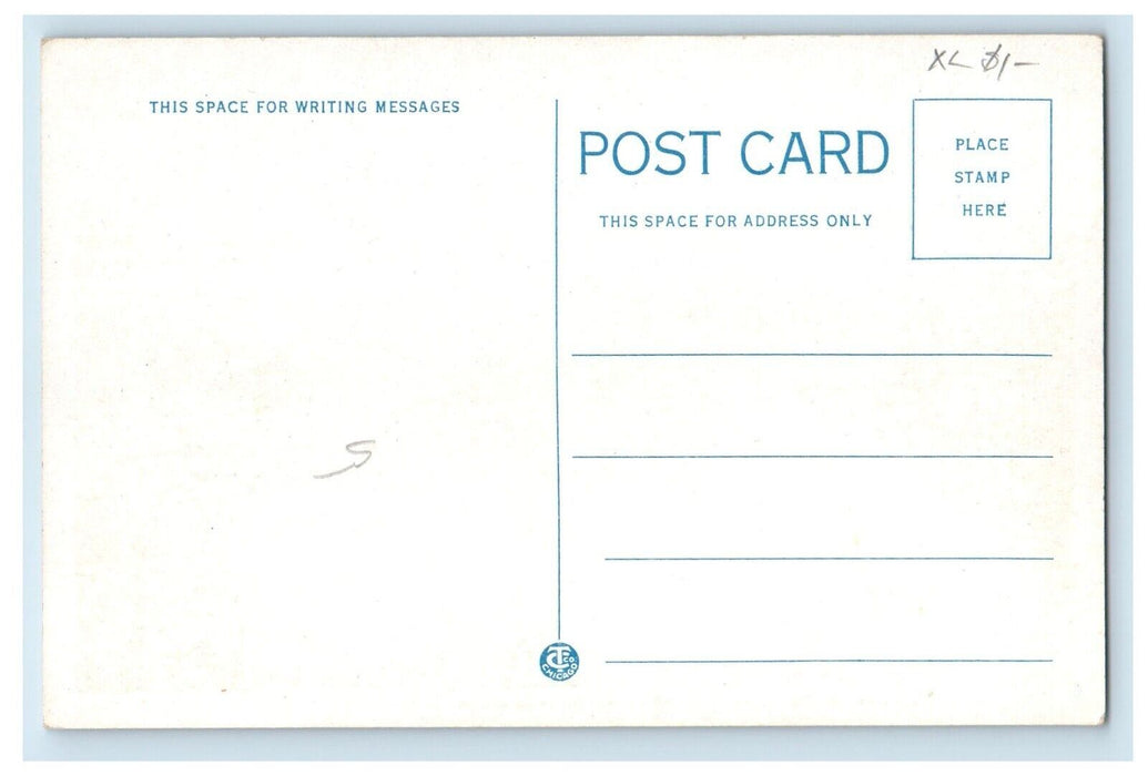 c1930's Philadelphia And Reading Railway Station Main Depot Reading PA Postcard