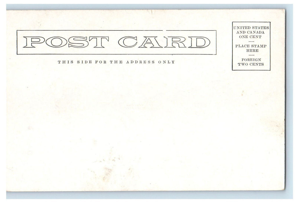 c1905 Train Locomotive, Railway, Rock Creek, Colo Springs Co Antique Postcard