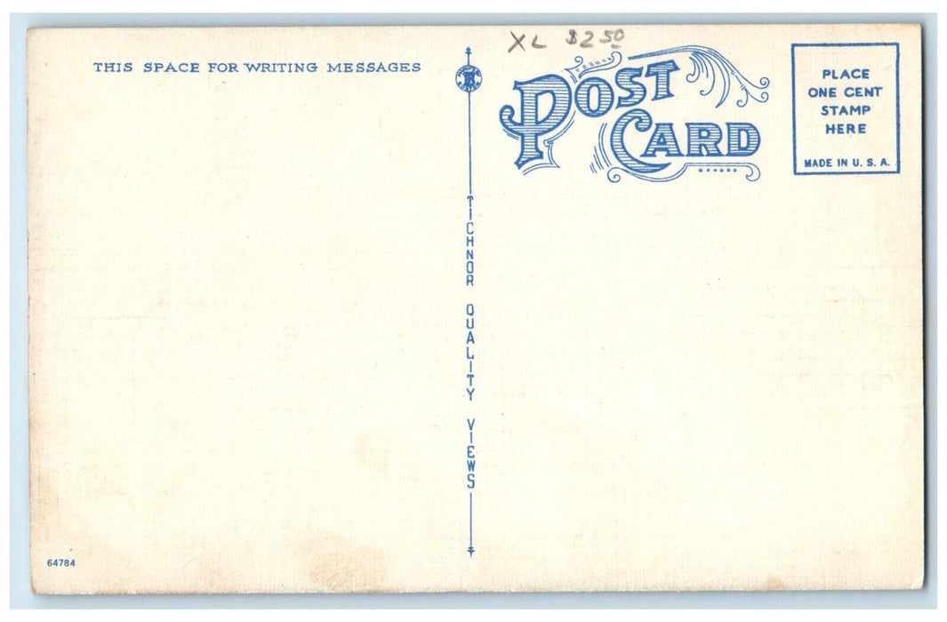 c1930's Lunch At Canobie Lake Park Salem New Hampshire NH, Boat Dock Postcard