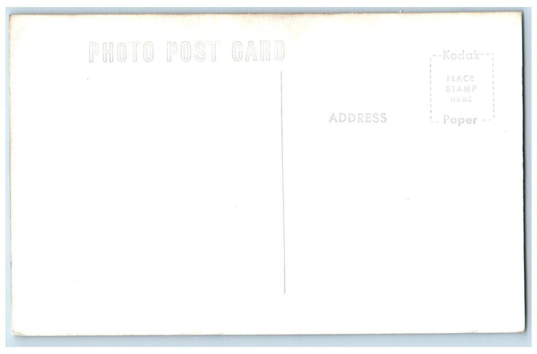 c1950's Blue Hill Mt. Atlantic Boats Blue Hill Maine ME Photo RPPC Postcard