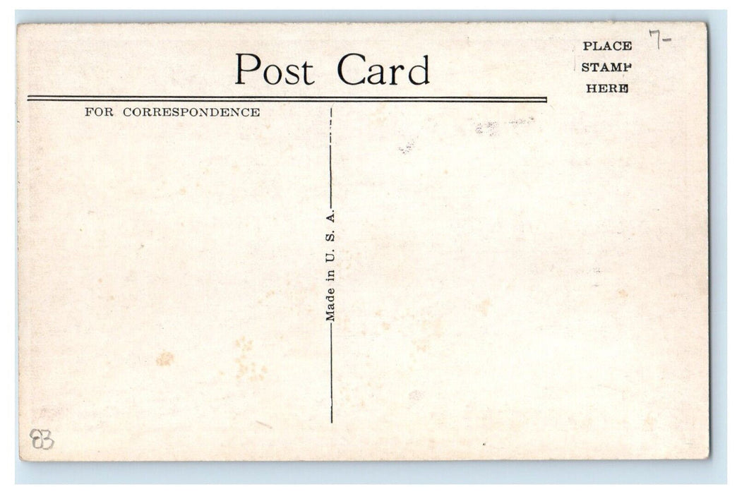 c1930's Washington Street View Building Cars Cattaraugus New York NY Postcard