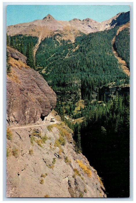 c1960's High Country Steep Country San Juan Mountains Camp Colorado CO Postcard