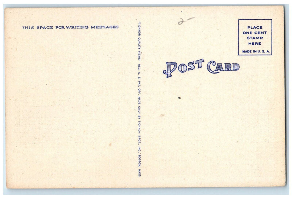 c1940's Maranacook Lodge of Lake Maranacook Maine ME Vintage Unposted Postcard