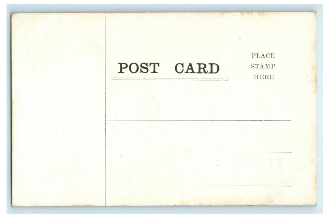 Congregational Church Emington Illinois c1905 Joker Printing Antique Postcard
