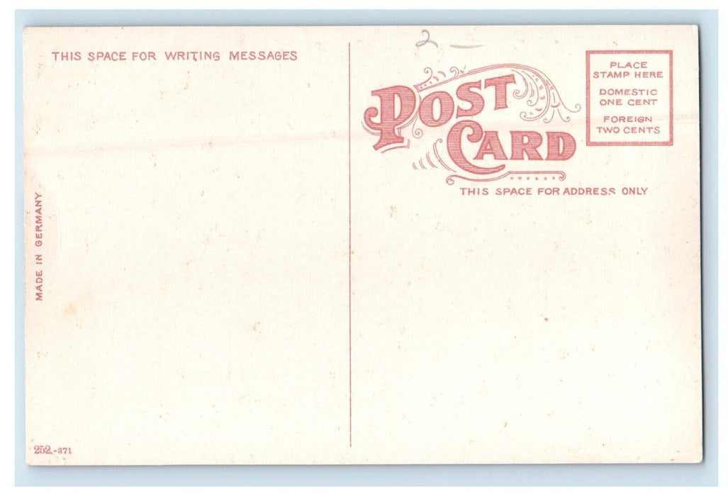 c1910's Scene On The Cedar Boat Waterloo Iowa IA Unposted Antique Postcard