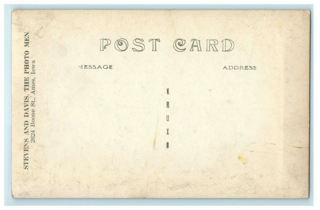 Transportation Building ISC Ames Iowa University c1930's RPPC Photo Postcard