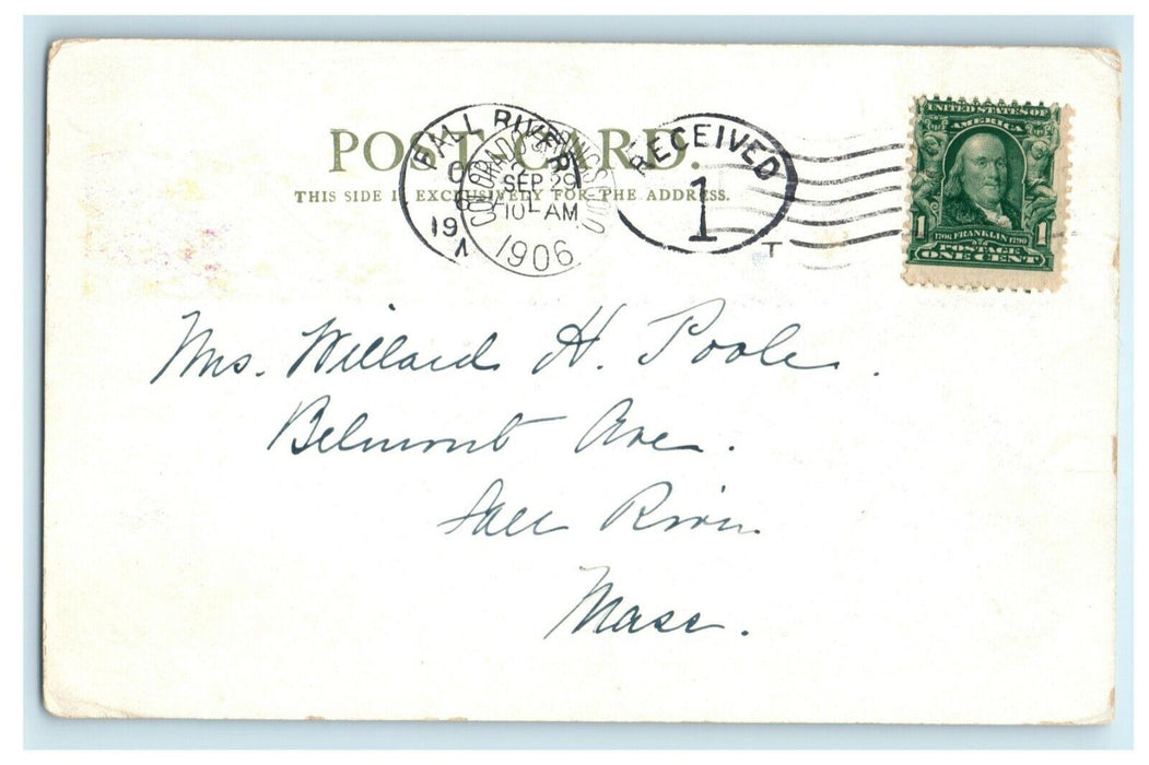 1906 Colorado Springs The Antlers Bird's Eye View Antique Postcard
