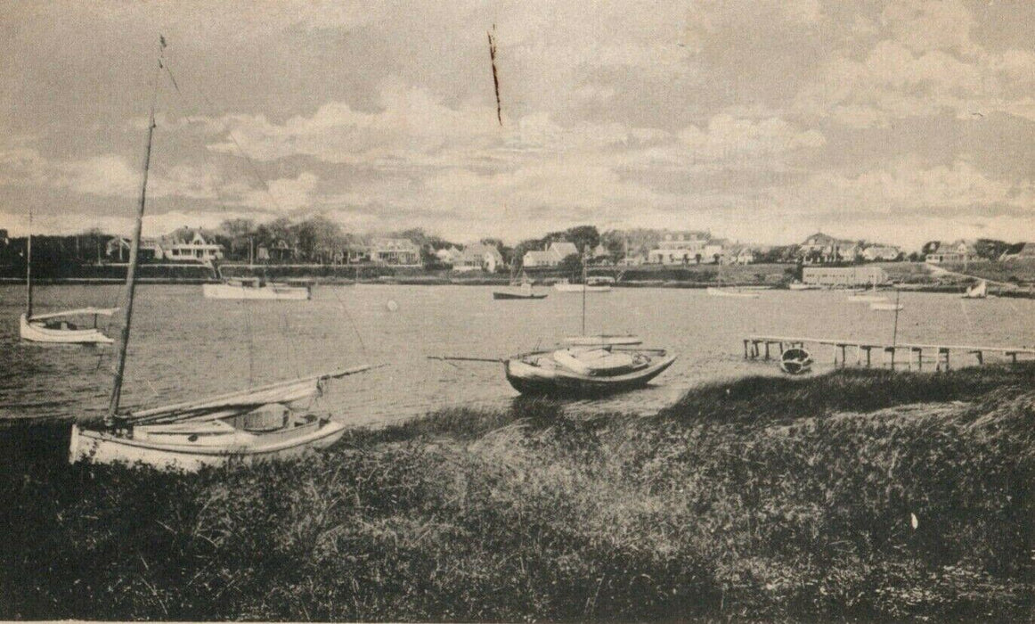 c1920's Wychmere Harbor Harwich Port Massachusetts MA Antique Postcard