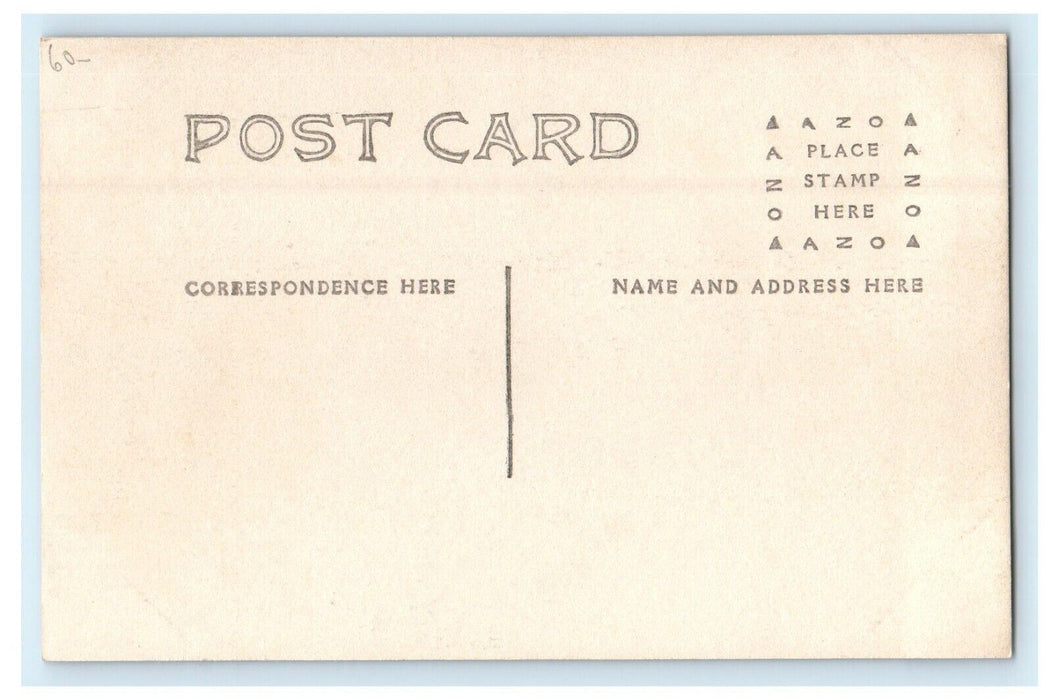 c1910 Main Street View Car Horse Buggy Bennington Vermont VT RPPC Photo Postcard