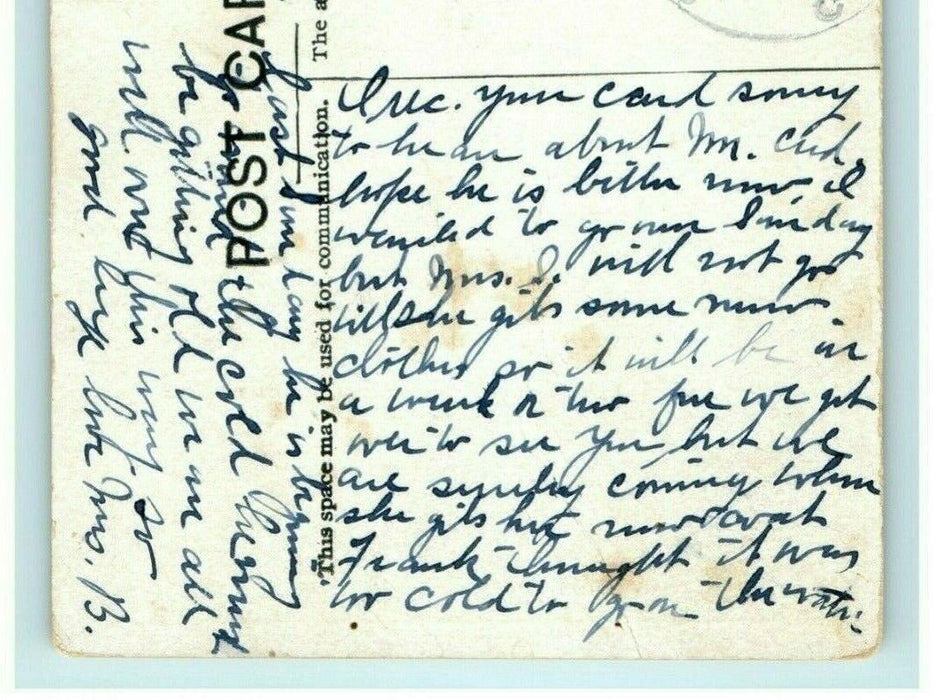 c1915 Manuel Episcopal Church Springdale Connecticut CT Antique Postcard