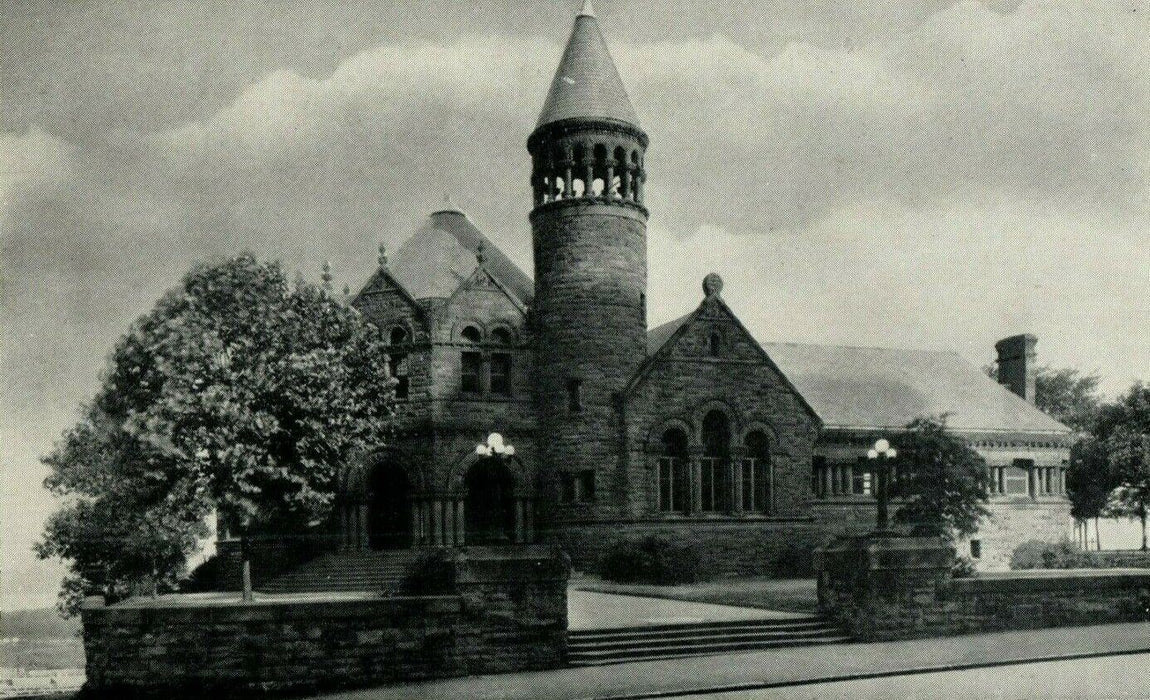 c1915 Cossitt Library Memphis Tennessee TN Danville Virginia Antique Postcard