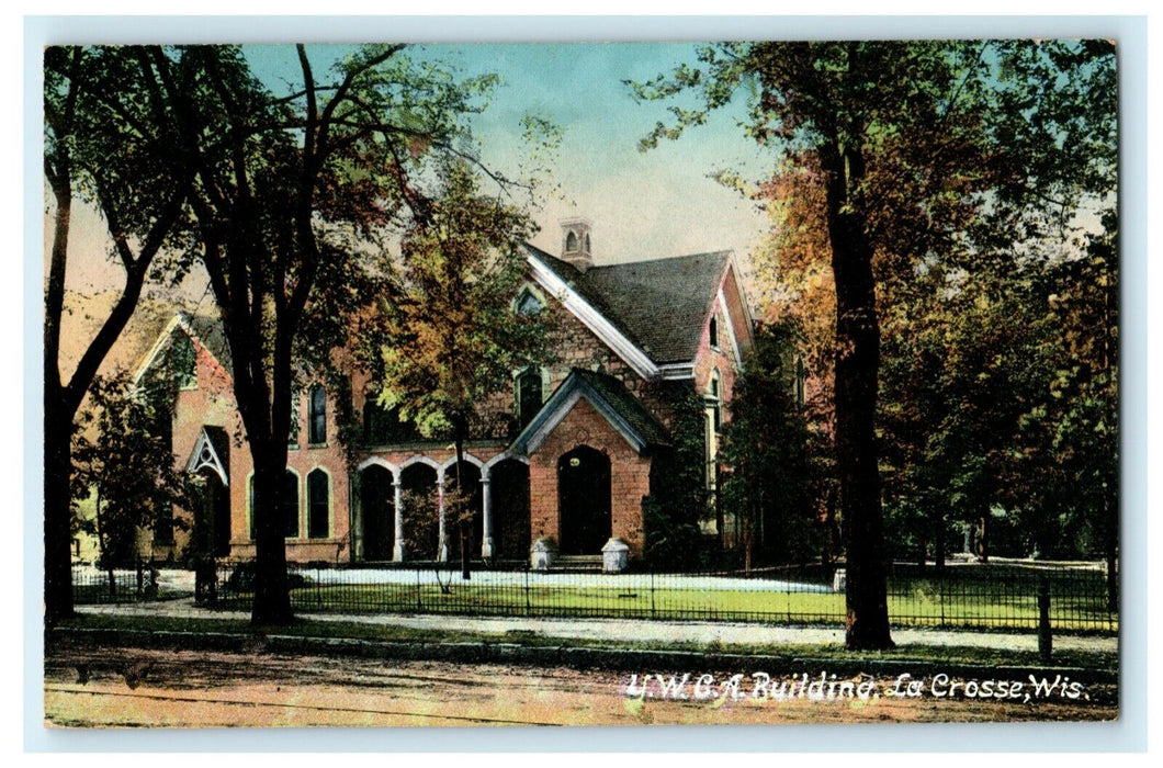 YWCA Building - La Crosse Wisconsin - c1910 Unused Antique Postcard
