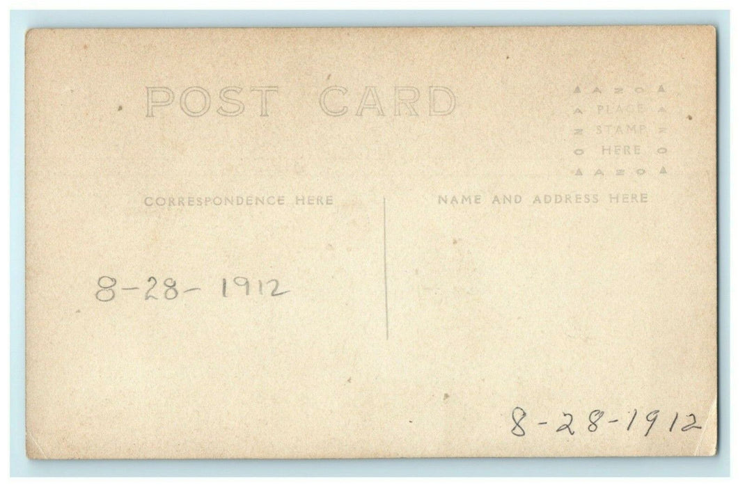1912 C&NW Ry Chicago North Western Railway Train Crash RPPC Photo Postcard