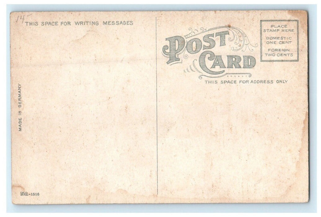 c1907 Wilson Hotel, North Adams, Massachusetts MA Antique Postcard