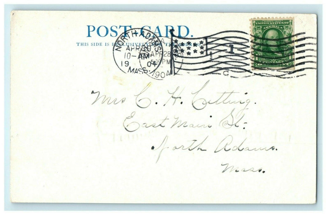 1904 Pike's Peak From Colorado Springs CO Antique Postcard