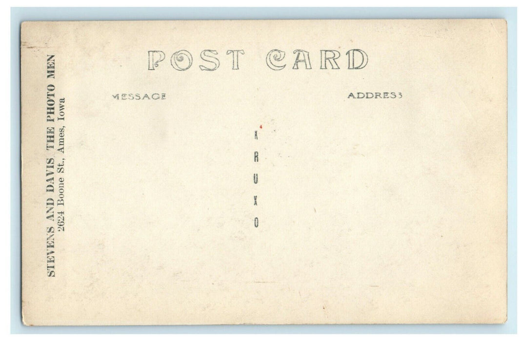 Mechanical Engineering Lab ISC Ames Iowa University c1930's RPPC Photo Postcard