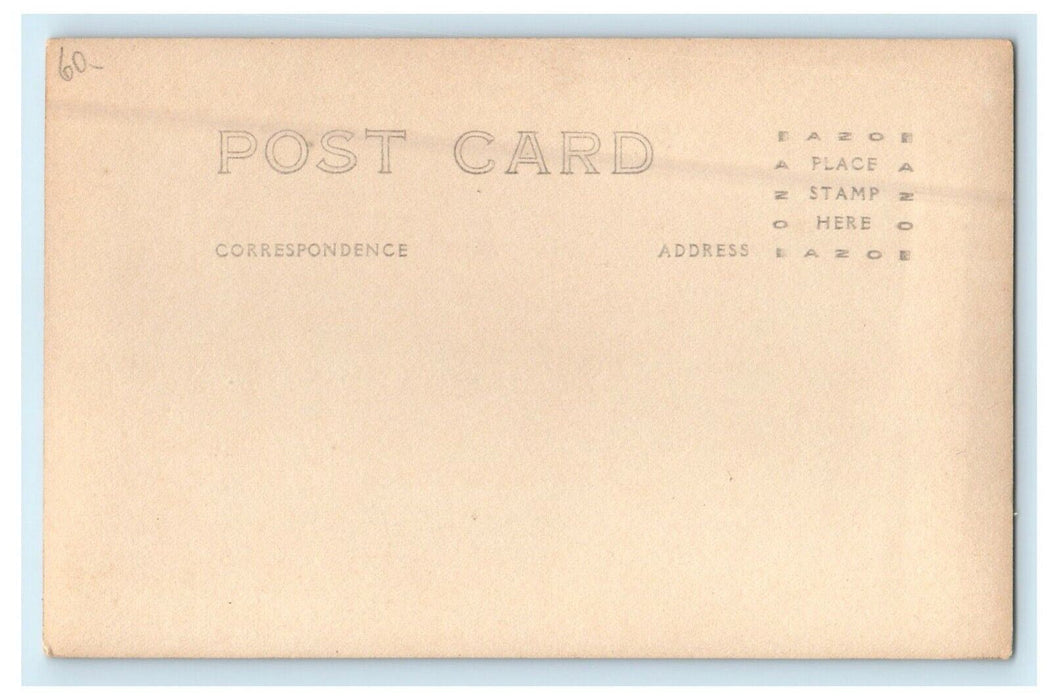 c1930' Wards Camp Lake Qua Boag Brookfield Massachusetts MA RPPC Photo Postcard
