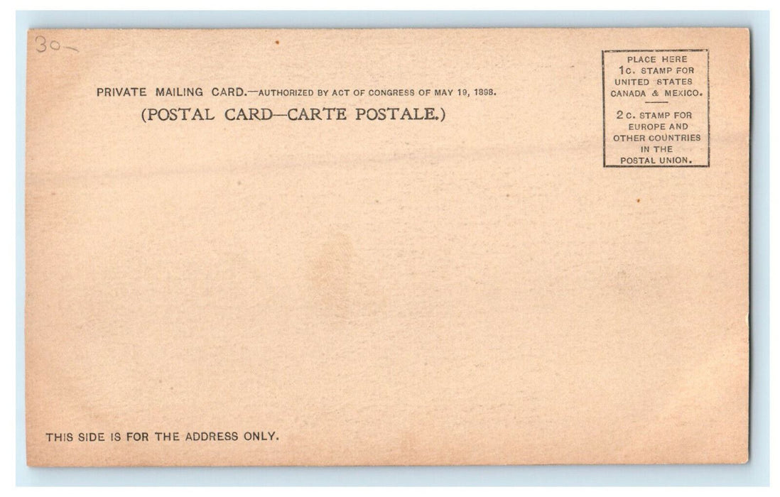 c1898s Post Office, Syndicate (Park Row) Building Park Row NY PMC Postcard