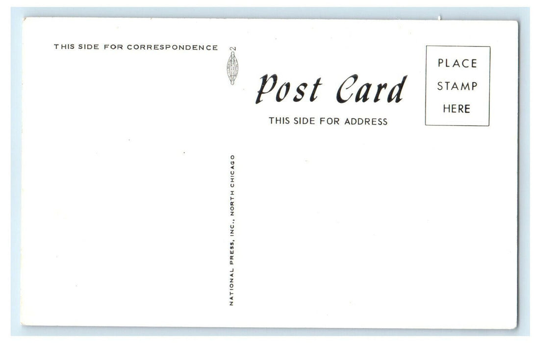 c1950s Hillside Motel, Route 6 Mattapoisett Massachusetts MA Postcard