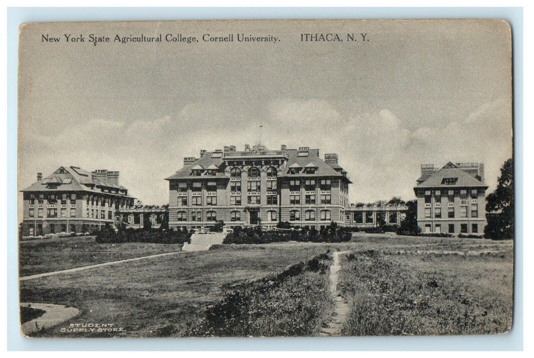 c1910's New York State Agriculture College Cornell University Ithaca NY Postcard