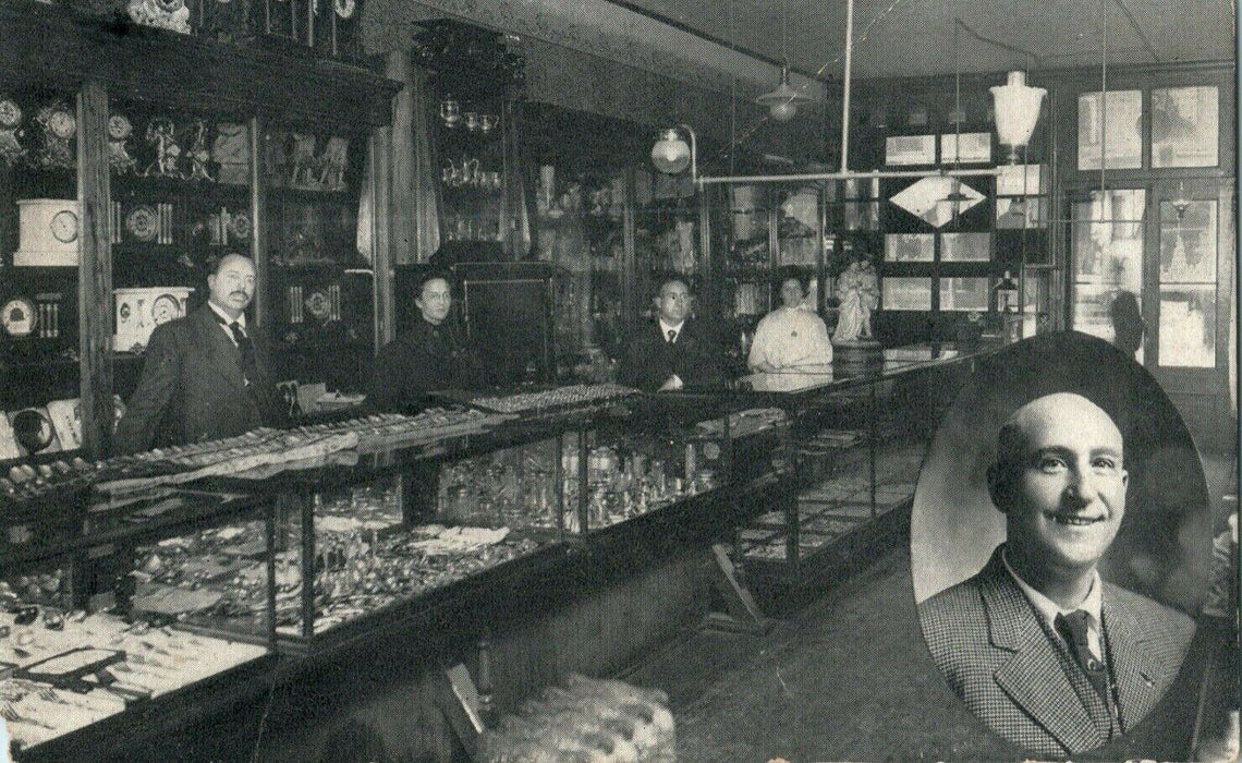 c1910's Shetter Jewelry Department Dekalb Illinois IL Advertising Postcard