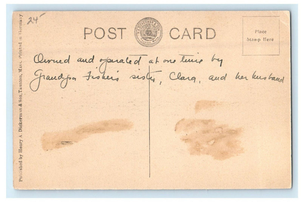 c1920s The Cotuit Inn, Cotuit Massachusetts MA Posted Postcard