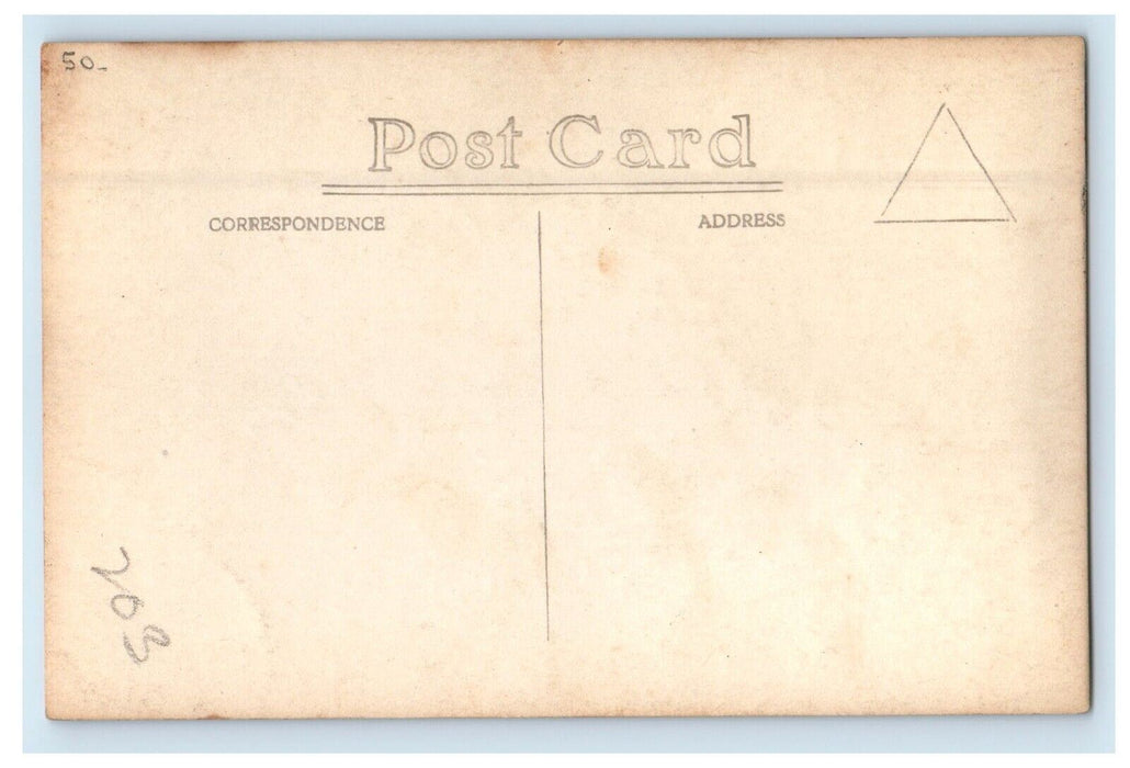 c1920's 6-Inch Gun Firing U.S.S Pittsburgh Ship Navy Sailors RPPC Photo Postcard