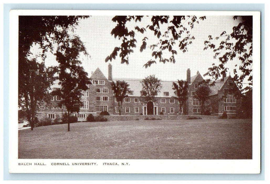 c1910's Balch Hall Cornell University Ithaca New York NY Antique Postcard