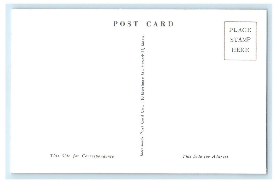c1950s Saint Vincent De Paul Church, Baldwinville Massachusetts MA Postcard