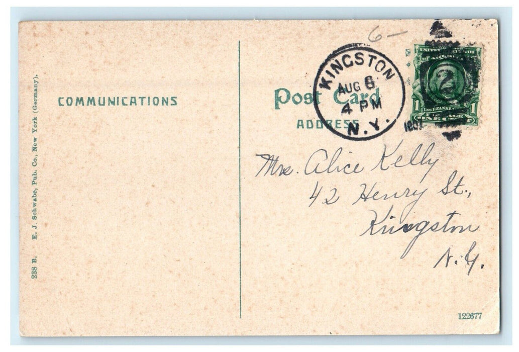 1907 Gloria Dei Church Palenville Catskill Mountains New York NY  Postcard