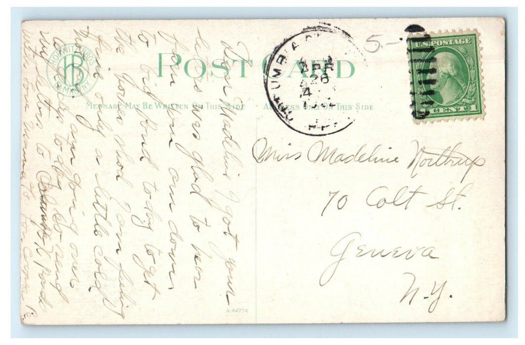 c1910's Carnegie Science Hall Female College Elmira New York NY Antique Postcard