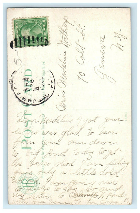 c1910's Carnegie Science Hall Female College Elmira New York NY Antique Postcard