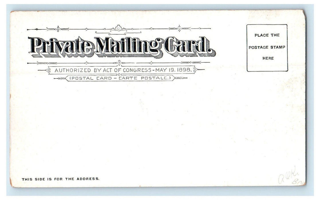 c1900s Memorial Hall, Colby College, Waterville Maine ME Unposted PMC Postcard