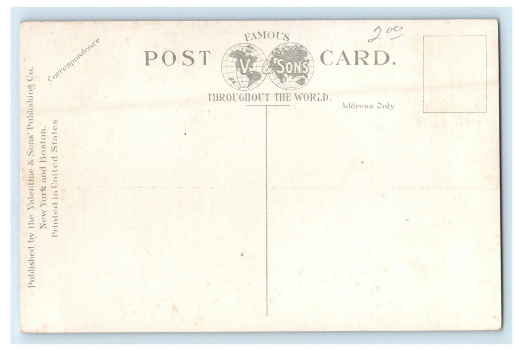 c1910 A Camp House Cabin Horse Carriage In The Adirondacks New York NY Postcard