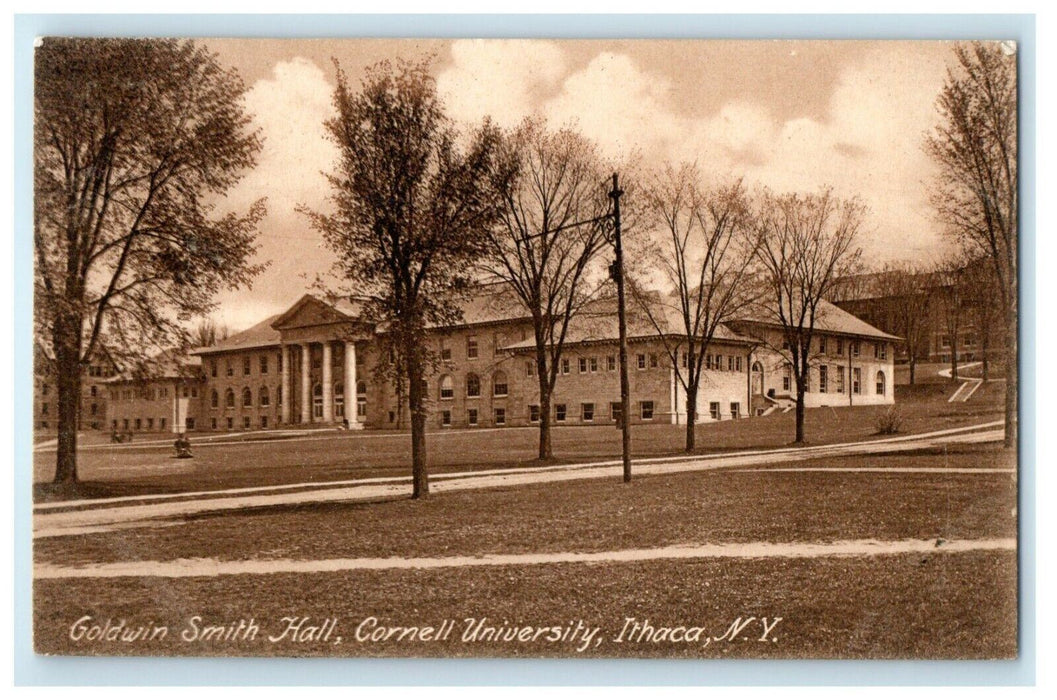 1908 Goldwin Smith Hall Cornell University Ithaca New York NY Rotograph Postcard