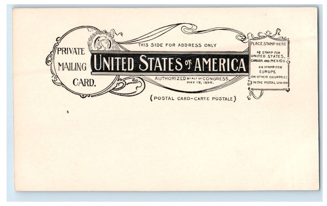 c1900s Greetings from Indianapolis Indiana IN Unposted Antique PMC Postcard