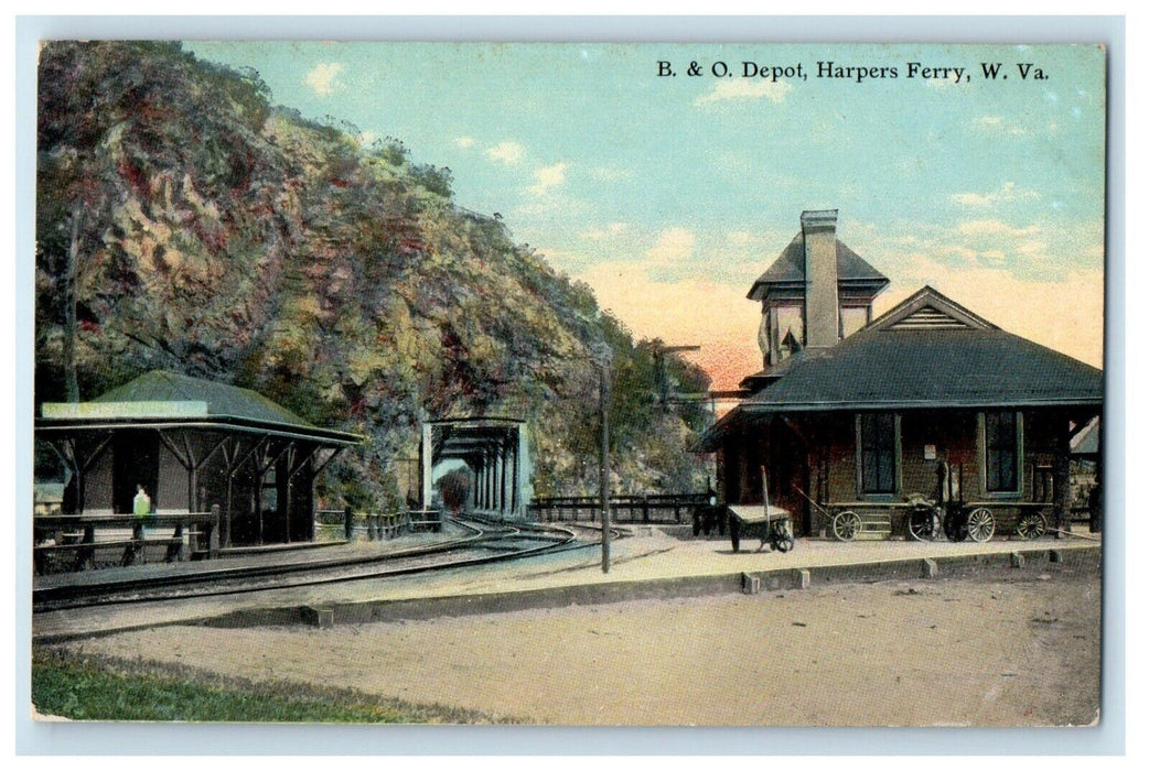 1911  Harpers Ferry West Virginia WV Postcard