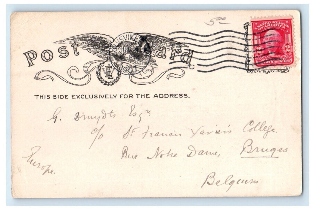 Looking Potomac From Cliffs Maryland Heights Harpers Ferry WV Greetings Postcard