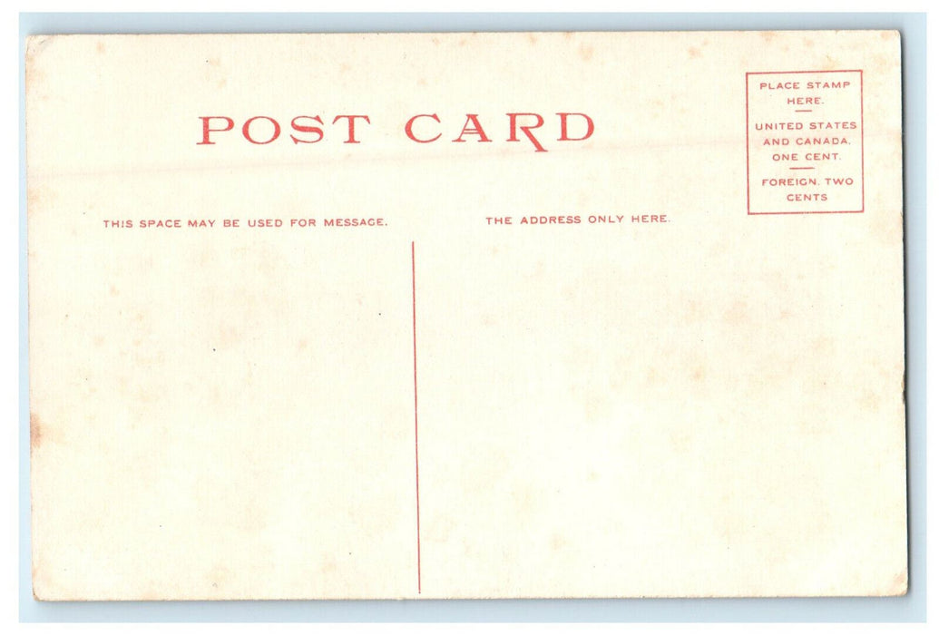 c1910s Park Stage at Mammoth Hot Spring Yellowstone Park Hayes Photo Postcard
