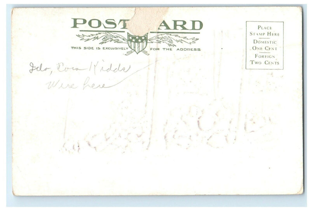 c1905 Helen Hunt's H.H Grave Cheyenne Mountain Colorado CO Embossed Postcard