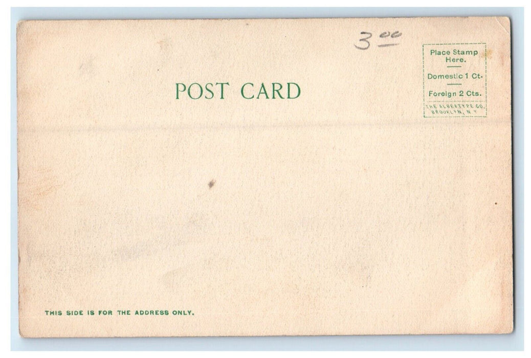 c1905 Looking Up The Shenandoah River From Camp Hill Harpers Ferry WV Postcard