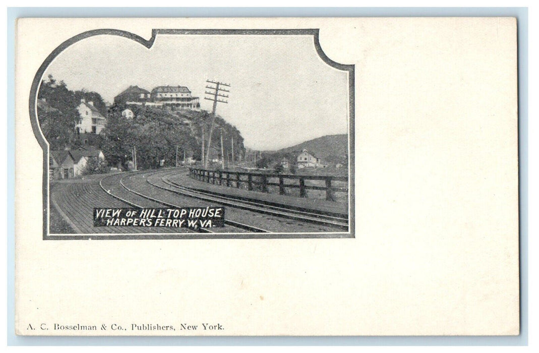 c1905 View Of Hill Top House Harper's Ferry West Virginia WV Antique Postcard