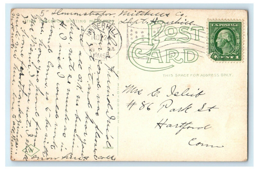 c1914 Birth Place of Poet Whittier's Haverhill, Massachusetts MA Postcard