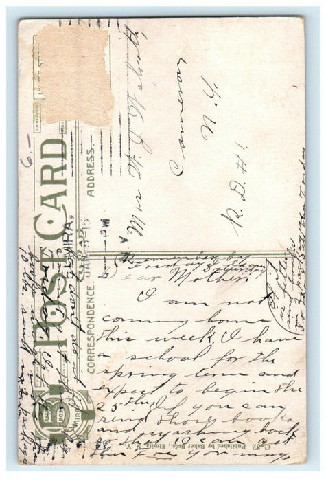 c1910's Reformatory Shops And Trade School Elmira New York NY Antique Postcard
