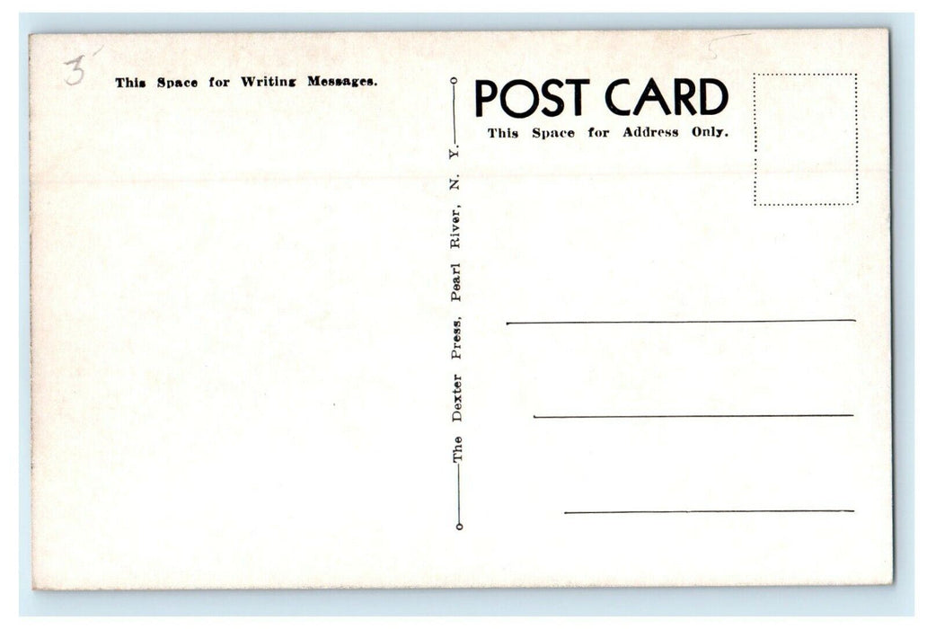 c1910 St. John's Episcopal Church Westfield Pennsylvania PA Antique Postcard