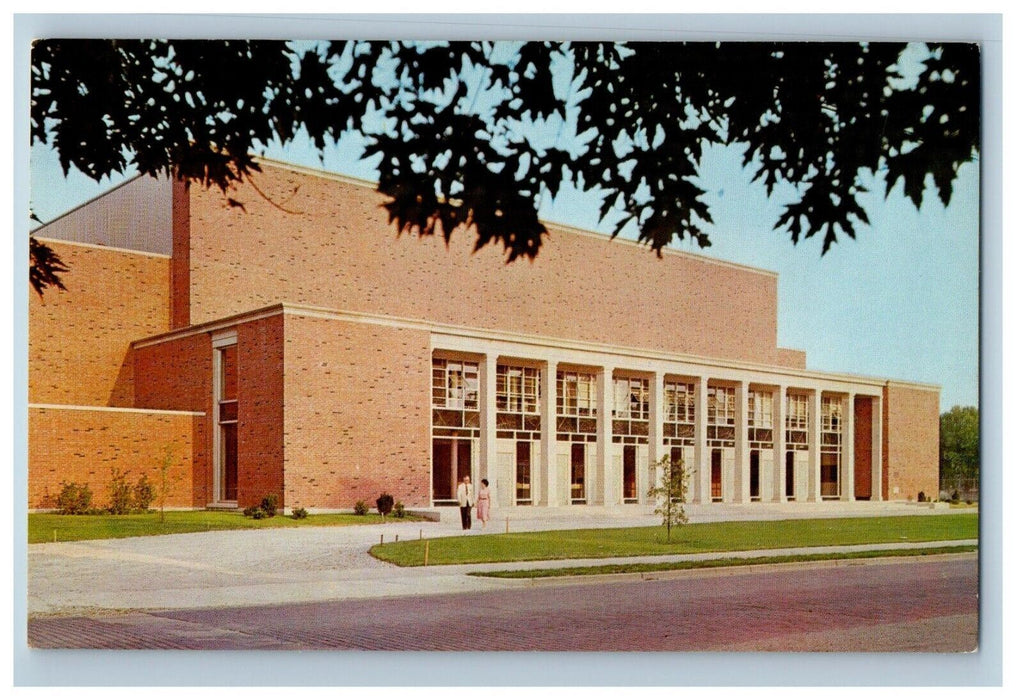 Grover Physical Education Center Ohio University Athens OH Vintage Postcard