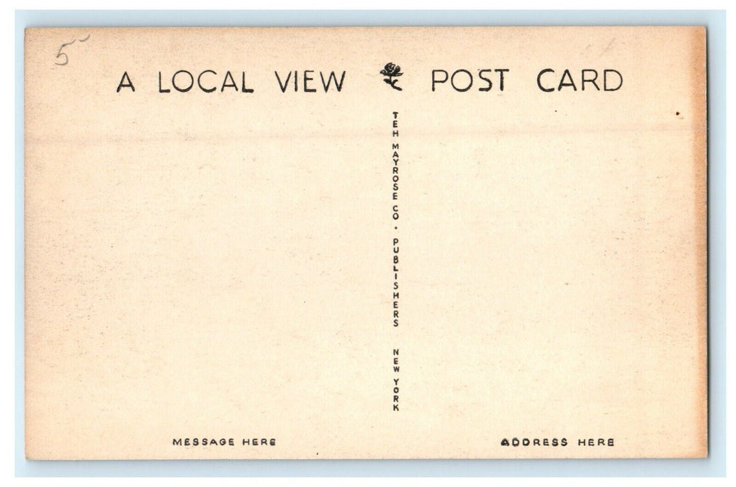 c1930's St. Joseph Catholic Church Roselle New Jersey NJ Vintage Postcard